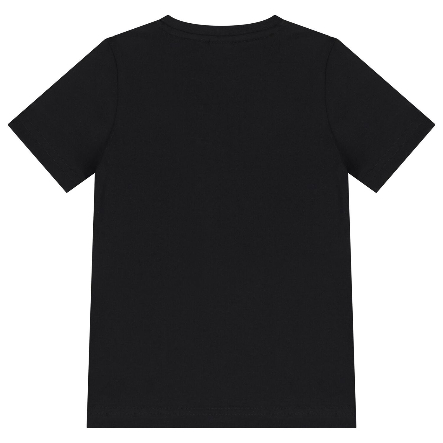 Boys Black Logo T-Shirt, 2, hi-res image number null