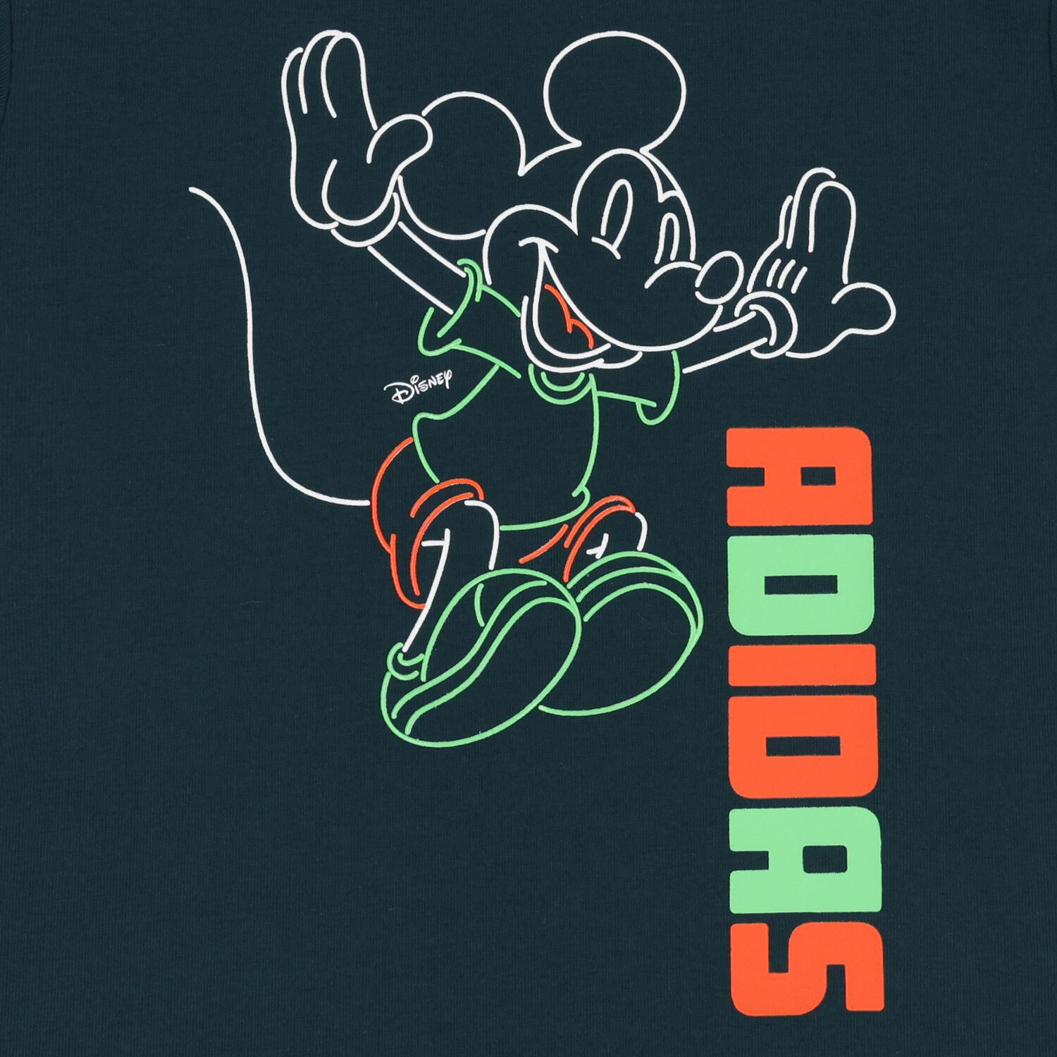 Baby Boys Green & Ivory Disney Logo Shorts Set, 1, hi-res