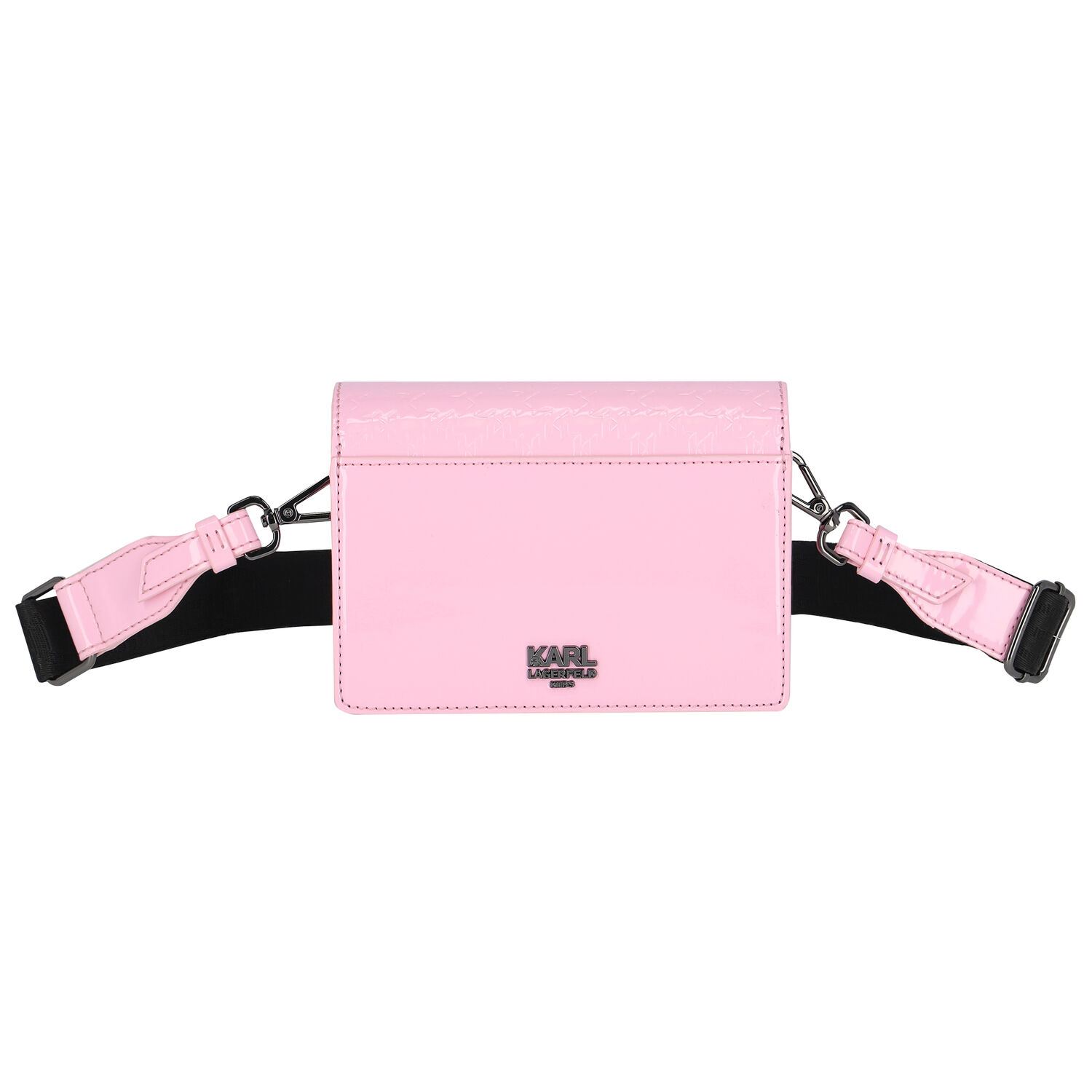 Girls Pink Logo Handbag, 2, hi-res