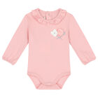 Baby Girls Pink 3 Piece Bodysuit & Tutu Set, 2, hi-res