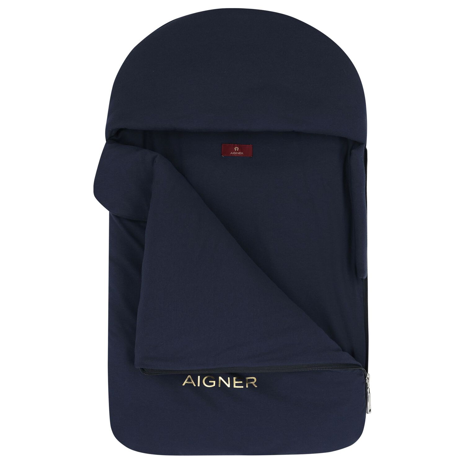 Baby Boys Navy Blue & Gold Logo Nest, 3, hi-res