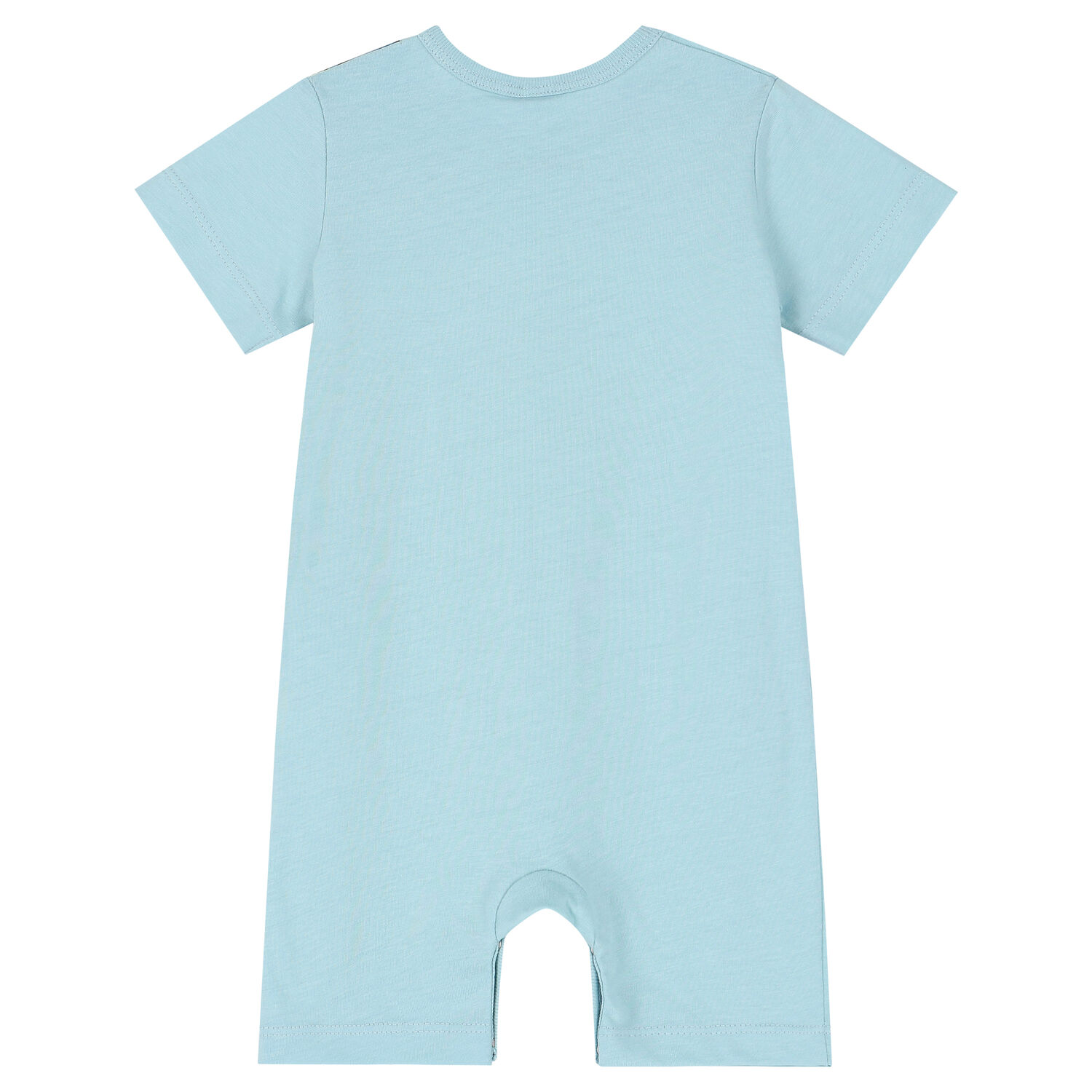 Baby Boys Blue Guitar Romper, 1, hi-res
