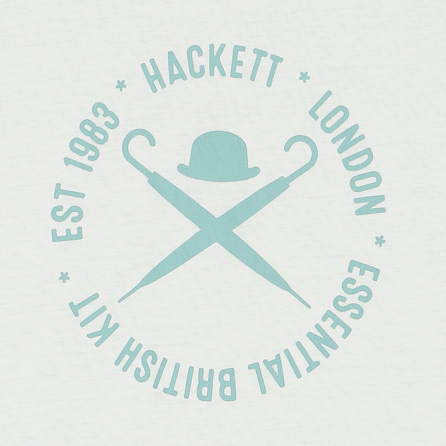 تيشيرت أولاد بالشعار باللون العاجى والازرق, 1, hi-res