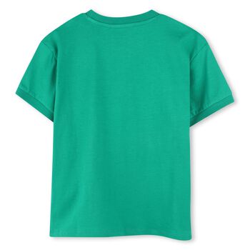 Boys Green Logo T-Shirt
