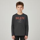 Boys Ivory & Grey Long Sleeve Top ( 2-Pack ), 1, hi-res