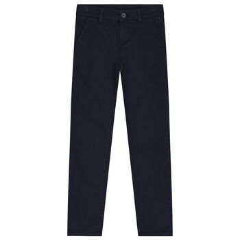 Boys Navy Blue Trousers