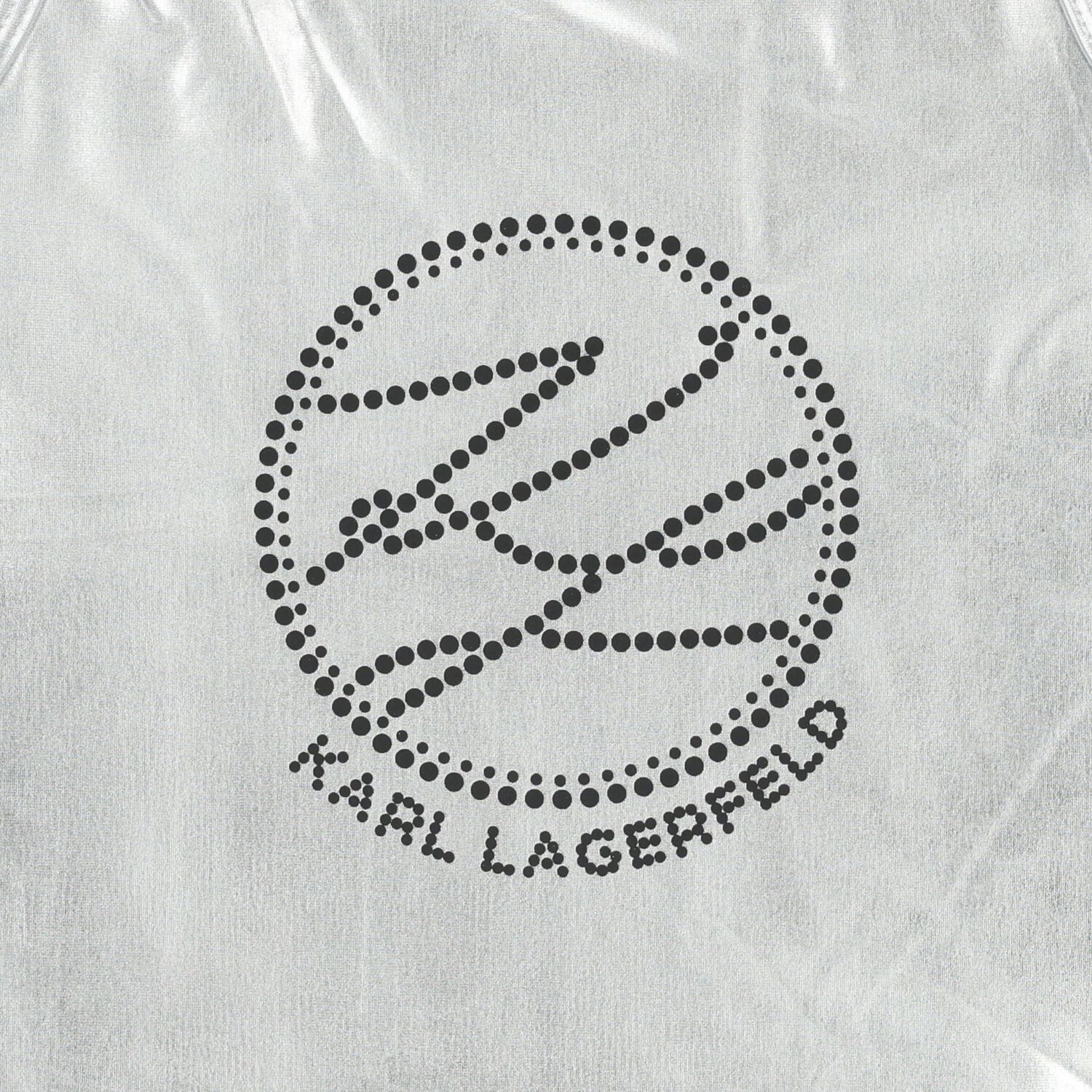 Girls Silver Logo Swimsuit, 1, hi-res