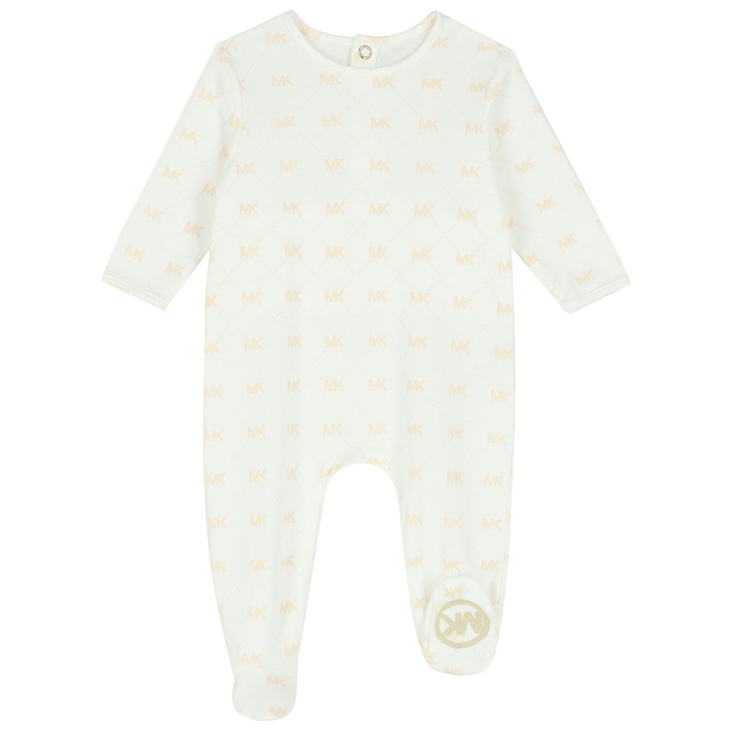 Ivory Logo Babygrow & Hat Gift Set, 1, hi-res