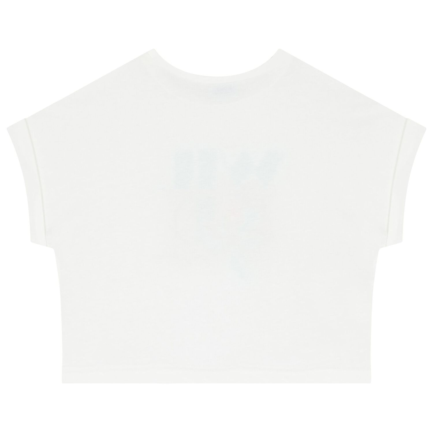 طقم شورت بنات بطبعة طائر باللون الأبيض , 2, hi-res image number null