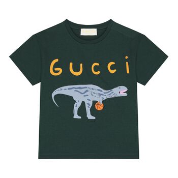 Baby Boys Green Dinosaur T-Shirt