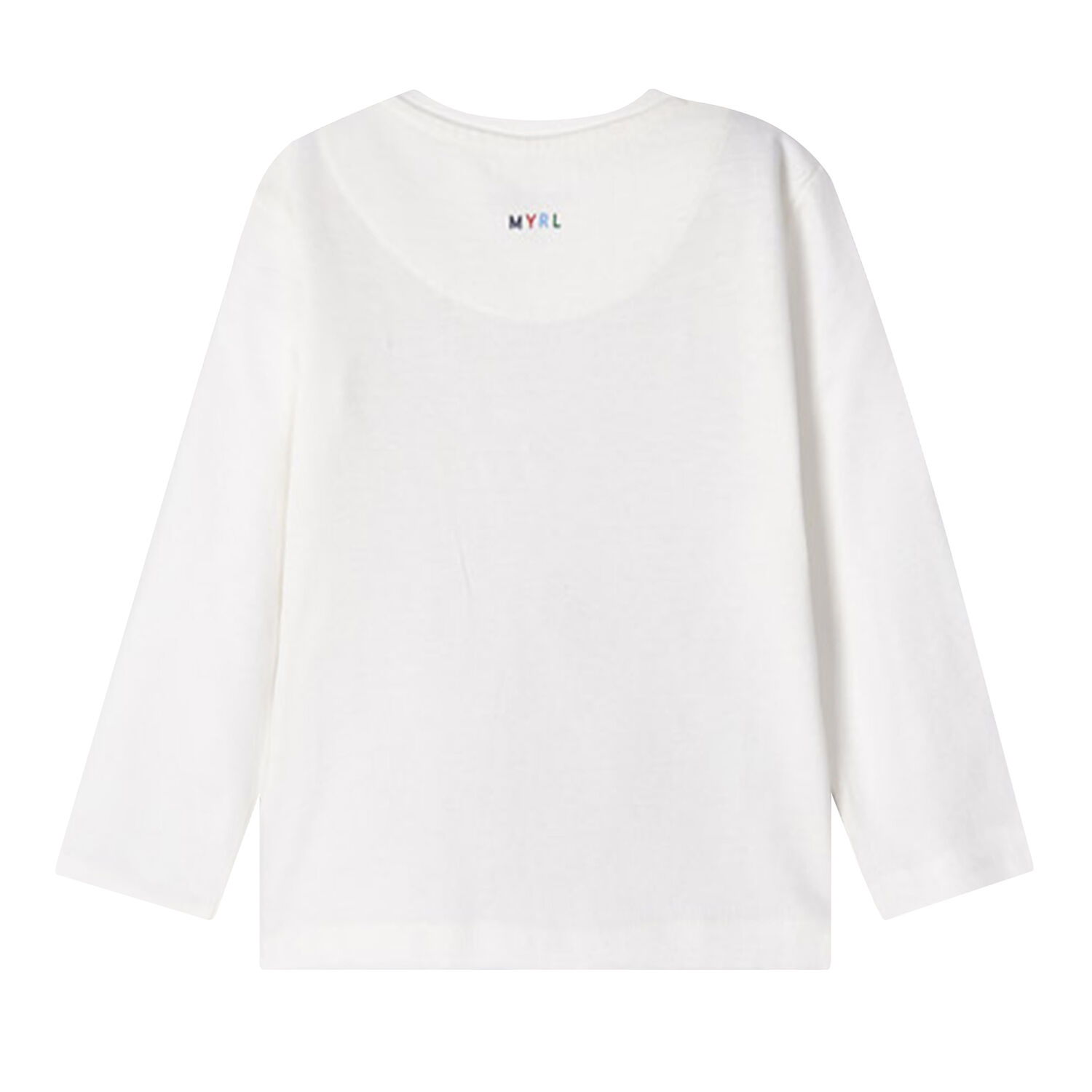 Younger Boys Ivory Cars Long Sleeve Top, 1, hi-res
