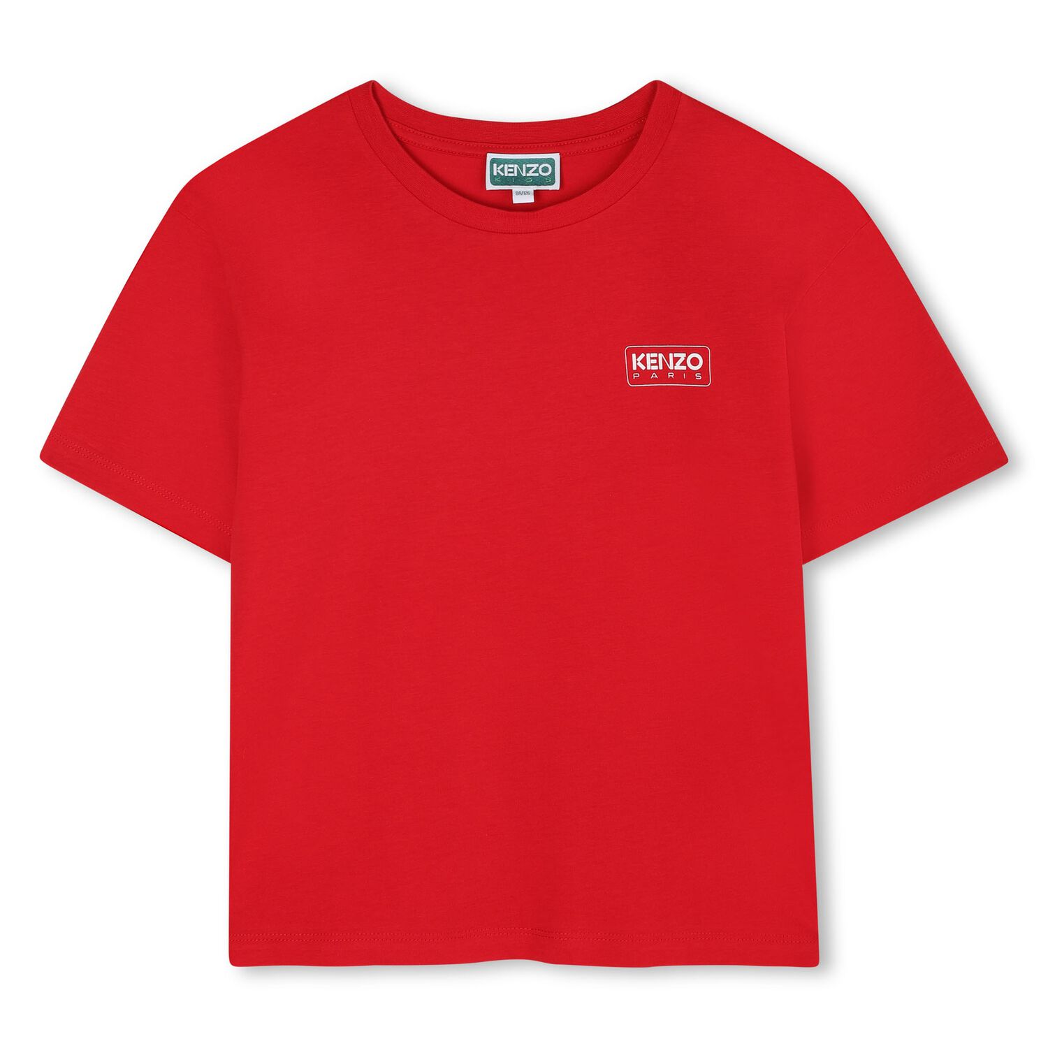 Girls Red Logo T-Shirt, 2, hi-res
