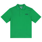 تيشيرت بولو بالشعار باللون الأخضر للأولاد, 1, hi-res