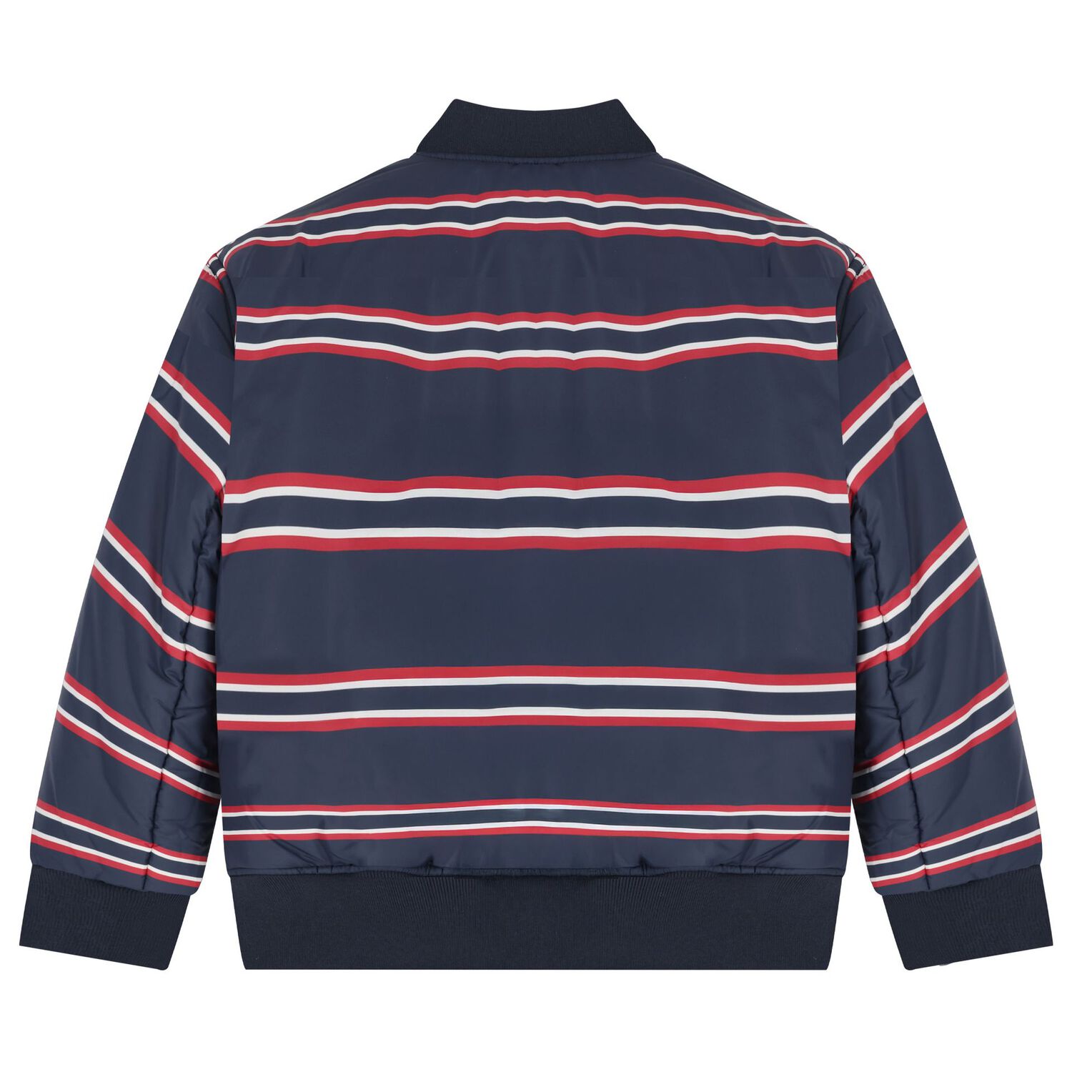 جاكت اولاد منفوخ قابل للعكس باللون الكحلى , 1, hi-res