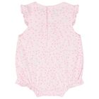 Baby Girls Pink Hearts Bodysuit, 1, hi-res