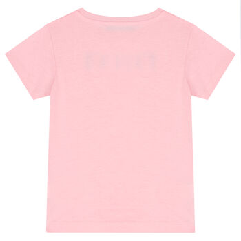 Girls Pink Logo T-Shirt