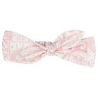 Baby Girls White & Pink Bow Headband, 1, hi-res