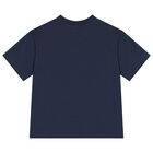 طقم شورت أولاد باللون الكحلي, 1, hi-res