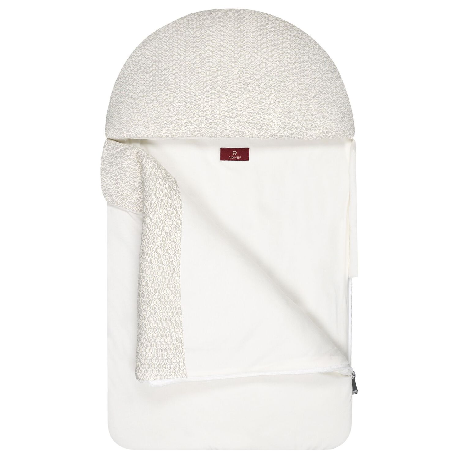 Ivory & Gold Logo Baby Nest, 1, hi-res