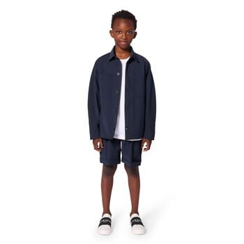 شورتات بالشعار باللون الاسود للاولاد