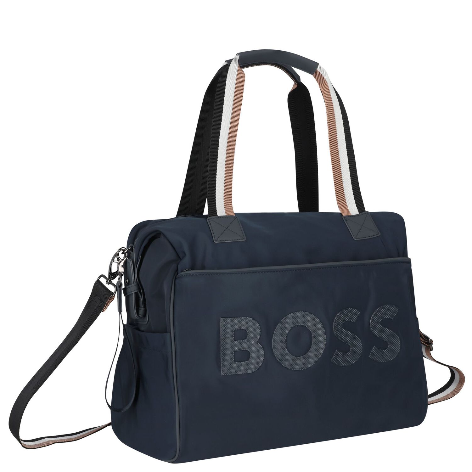 Navy Blue Logo Baby Changing Bag, 2, hi-res