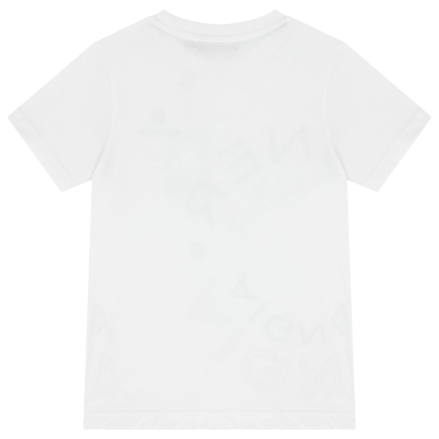 Boys White Logo T-Shirt, 1, hi-res image number null