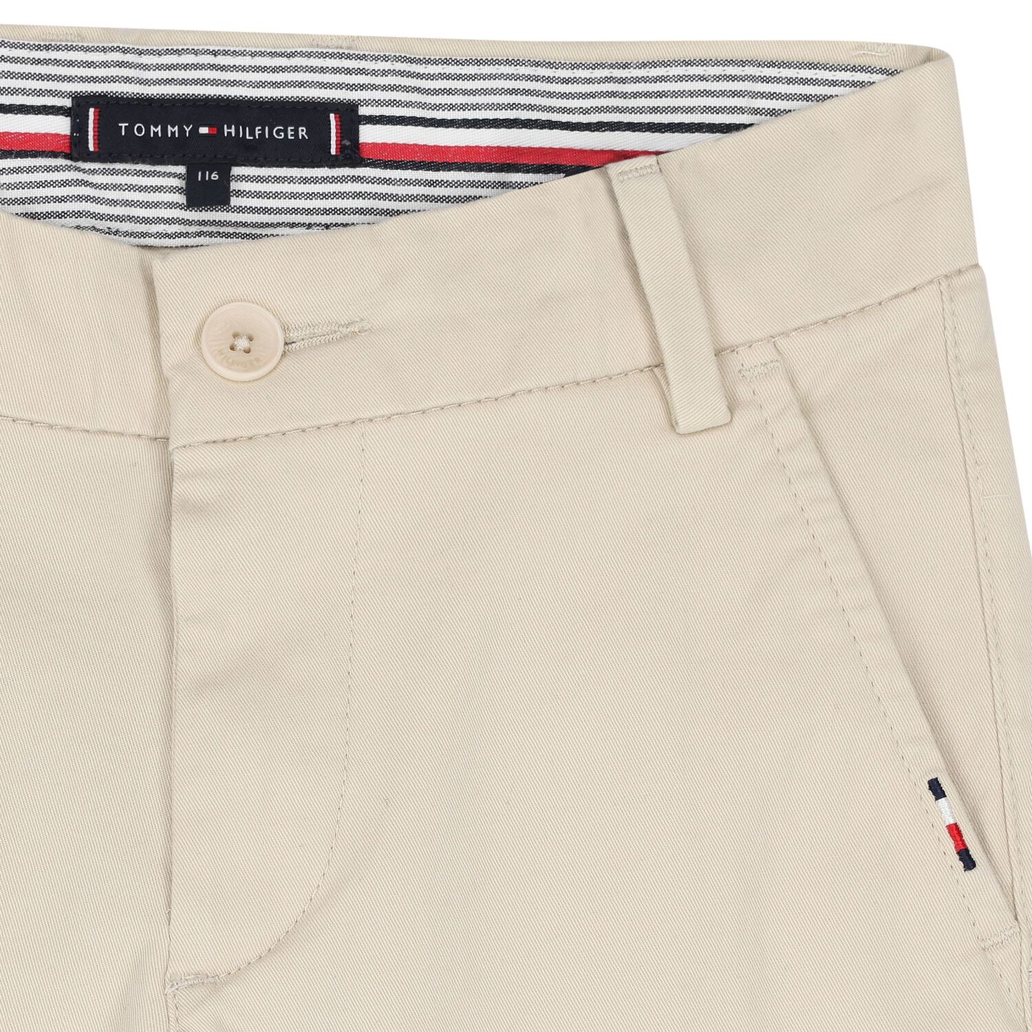 Boys Beige Logo Trousers, 1, hi-res image number null