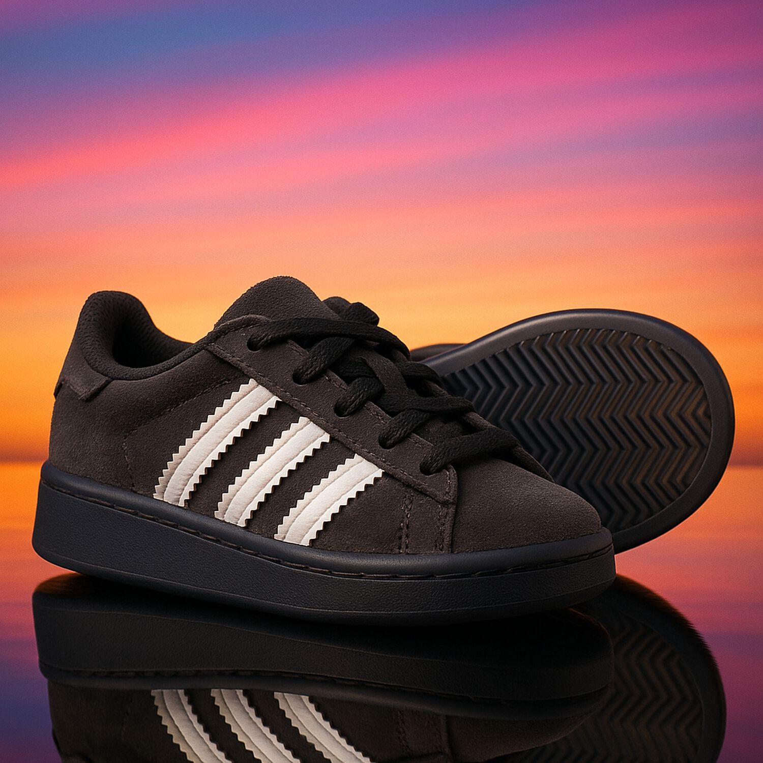 Grey Campus 00s Led Lights Trainers, 1, hi-res