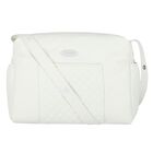 Ivory Quilted Baby Changing Bag, 4, hi-res