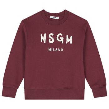 Burgundy Logo Sweatshirt
