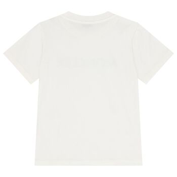 Boys Ivory Logo T-Shirt