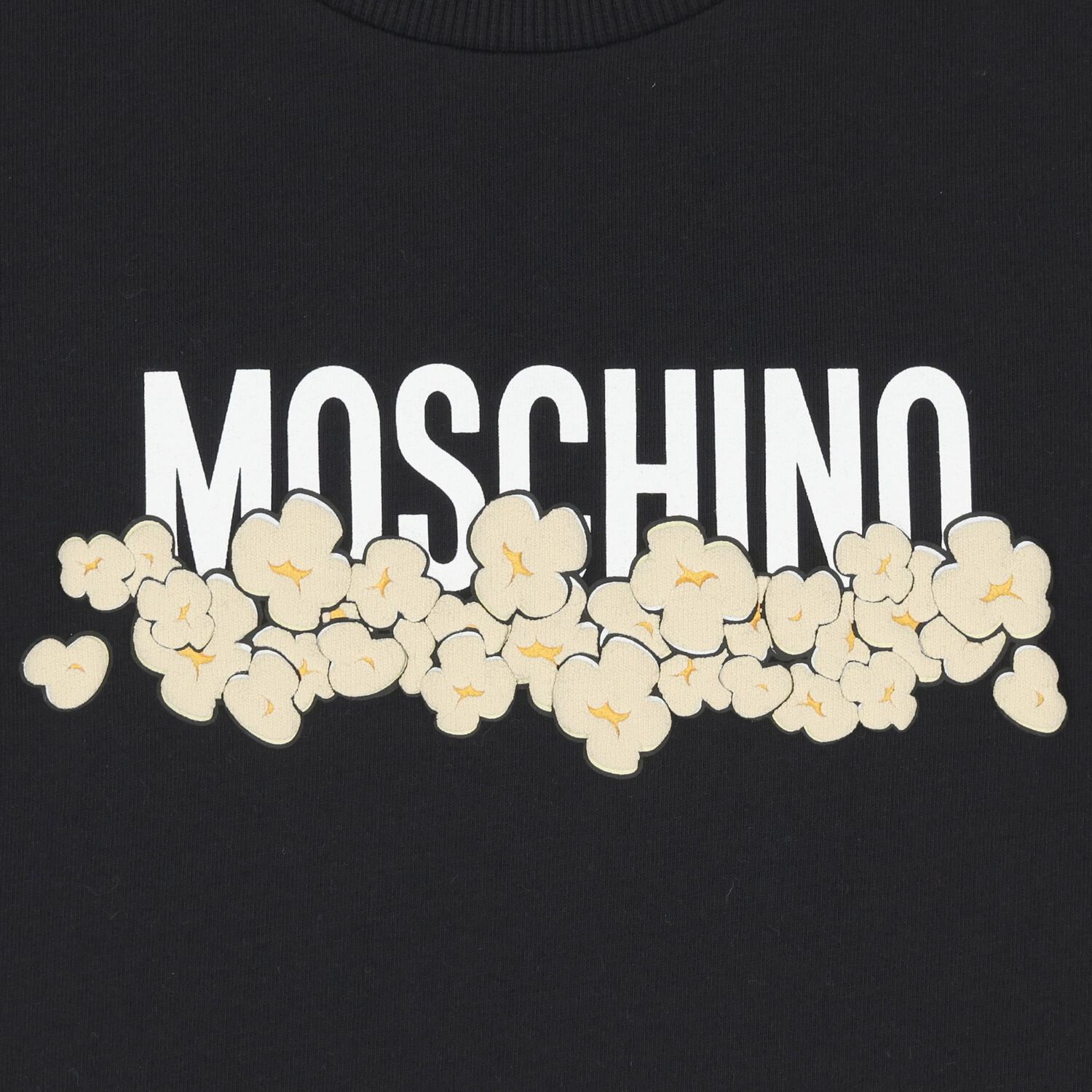 Black Logo Popcorn T-Shirt, 3, hi-res