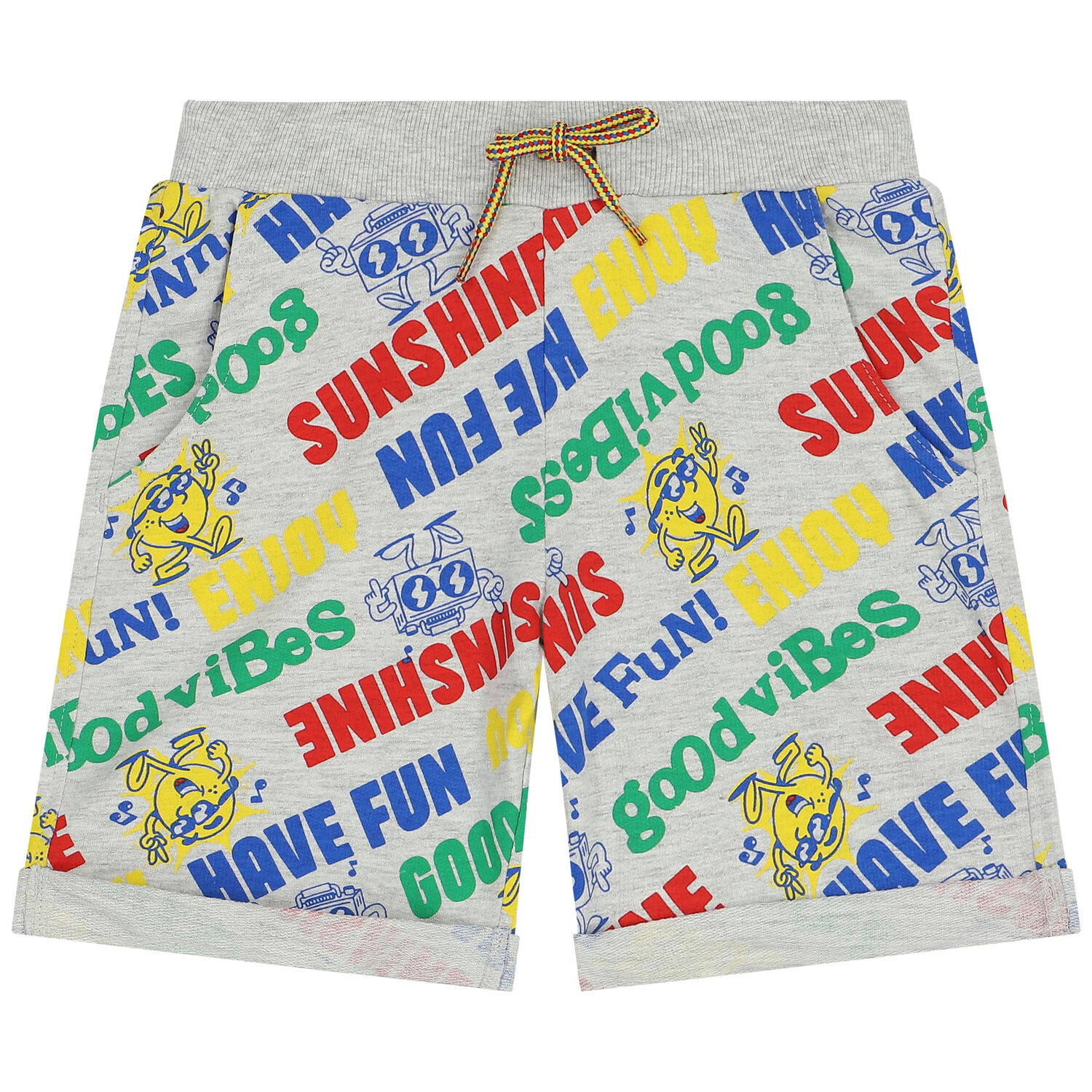 Boys Grey Shorts, 1, hi-res image number null