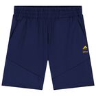 Boys Blue & Navy Blue Mickey Mouse Shorts Set, 1, hi-res