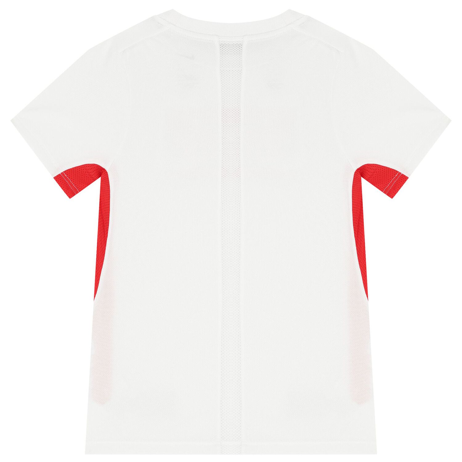 Boys White & Red Logo T-Shirt, 3, hi-res