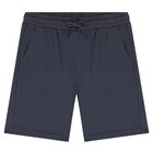 Boys Yellow, White & Navy Blue Shorts Set, 2, hi-res