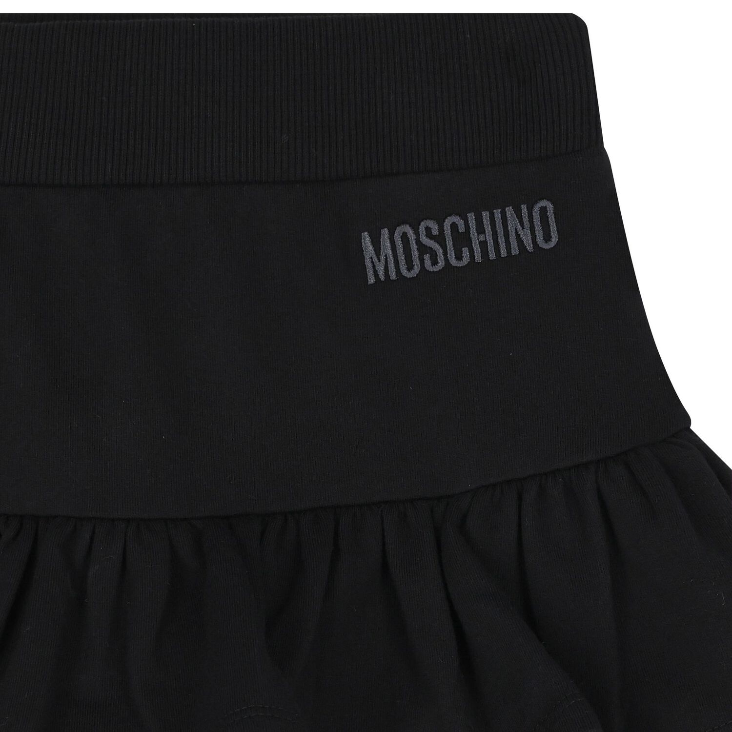 تنورة بنات  بالشعار باللون الأسود, 1, hi-res image number null