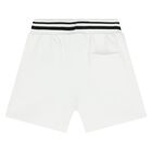 Boys Black & White Logo Shorts Set, 1, hi-res