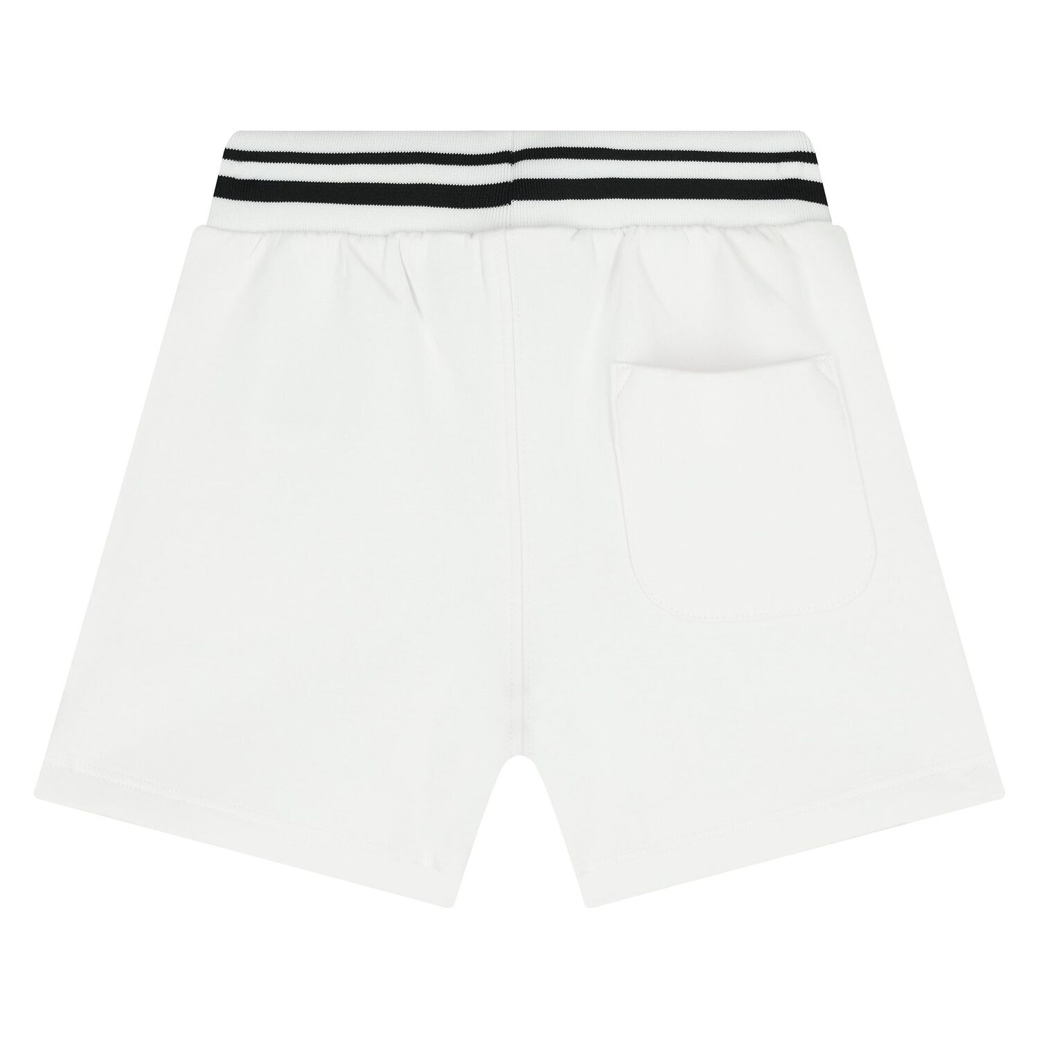 Boys Black & White Logo Shorts Set, 1, hi-res