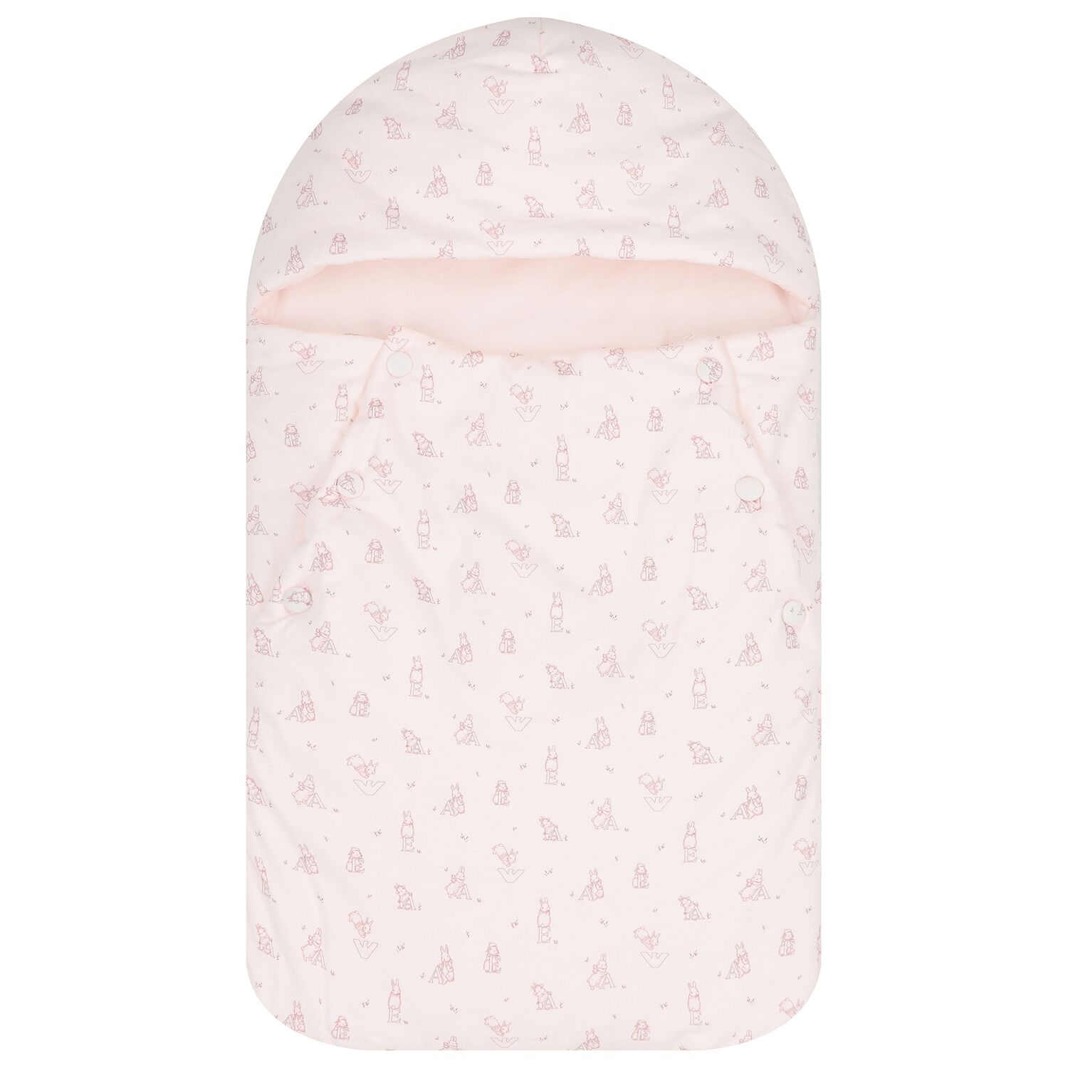 عش الأبجدية الوردية مع الأرنب للبنات, 1, hi-res