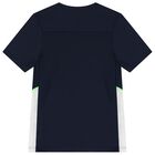 Boys Navy Blue Haaland Academy 25 Football T-Shirt, 1, hi-res