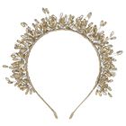 ربطة رأس للبنات مطرزة باللون الذهبي , 2, hi-res