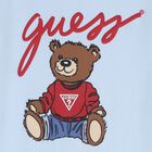 Baby Boys Blue Teddy Bear Babygrow, 3, hi-res
