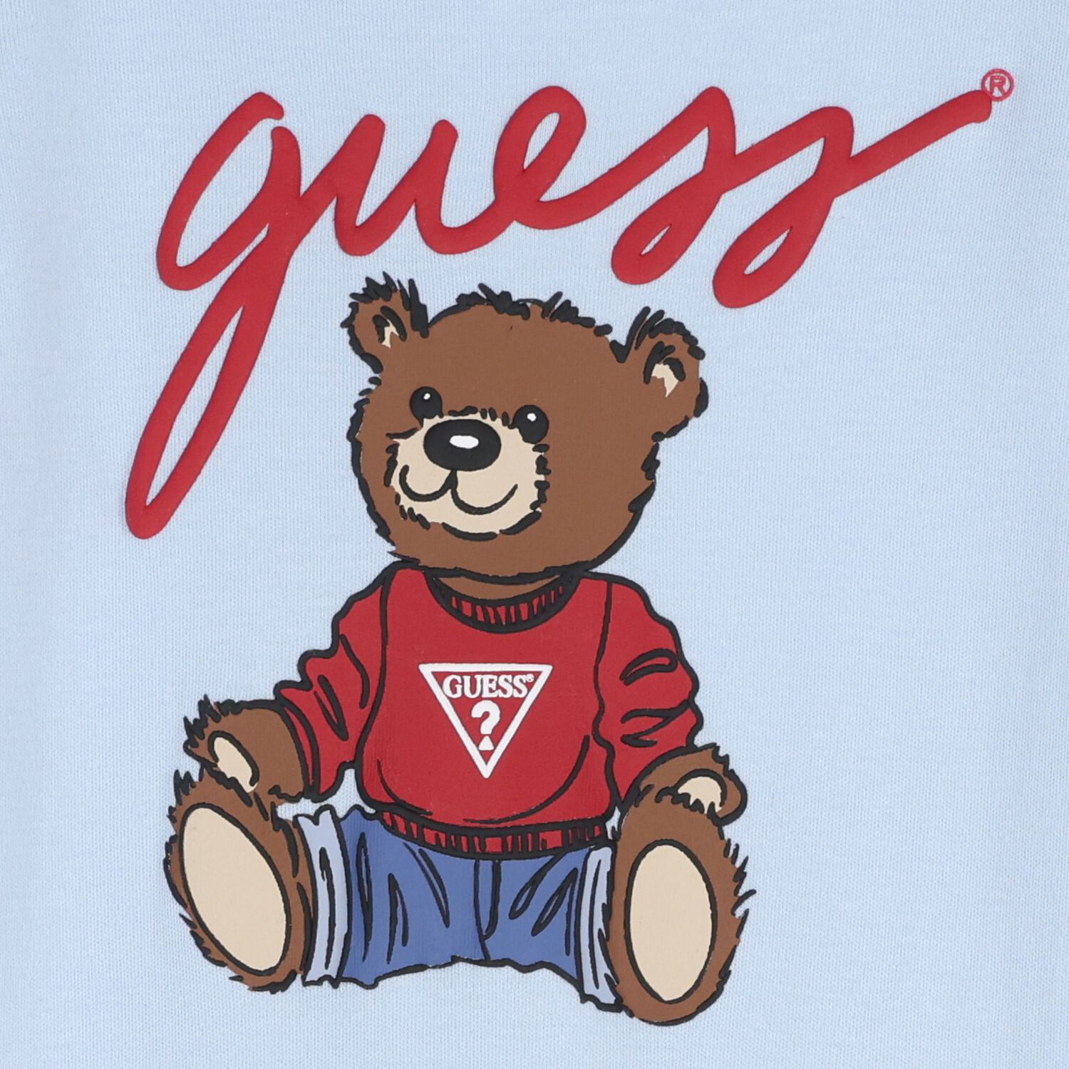 Baby Boys Blue Teddy Bear Babygrow, 3, hi-res image number null