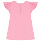 Girls Pink Logo Leggings Set, 1, hi-res