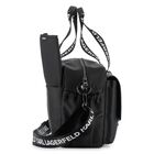 Black Logo Baby Changing Bag, 1, hi-res