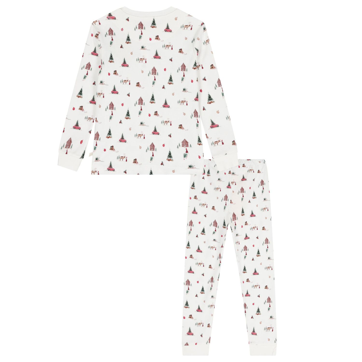 Ivory Christmas Tree Pyjamas , 1, hi-res image number null