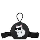Girls Black Choupette Handbag, 1, hi-res