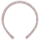 Girls Pink Logo Headband, 1, hi-res