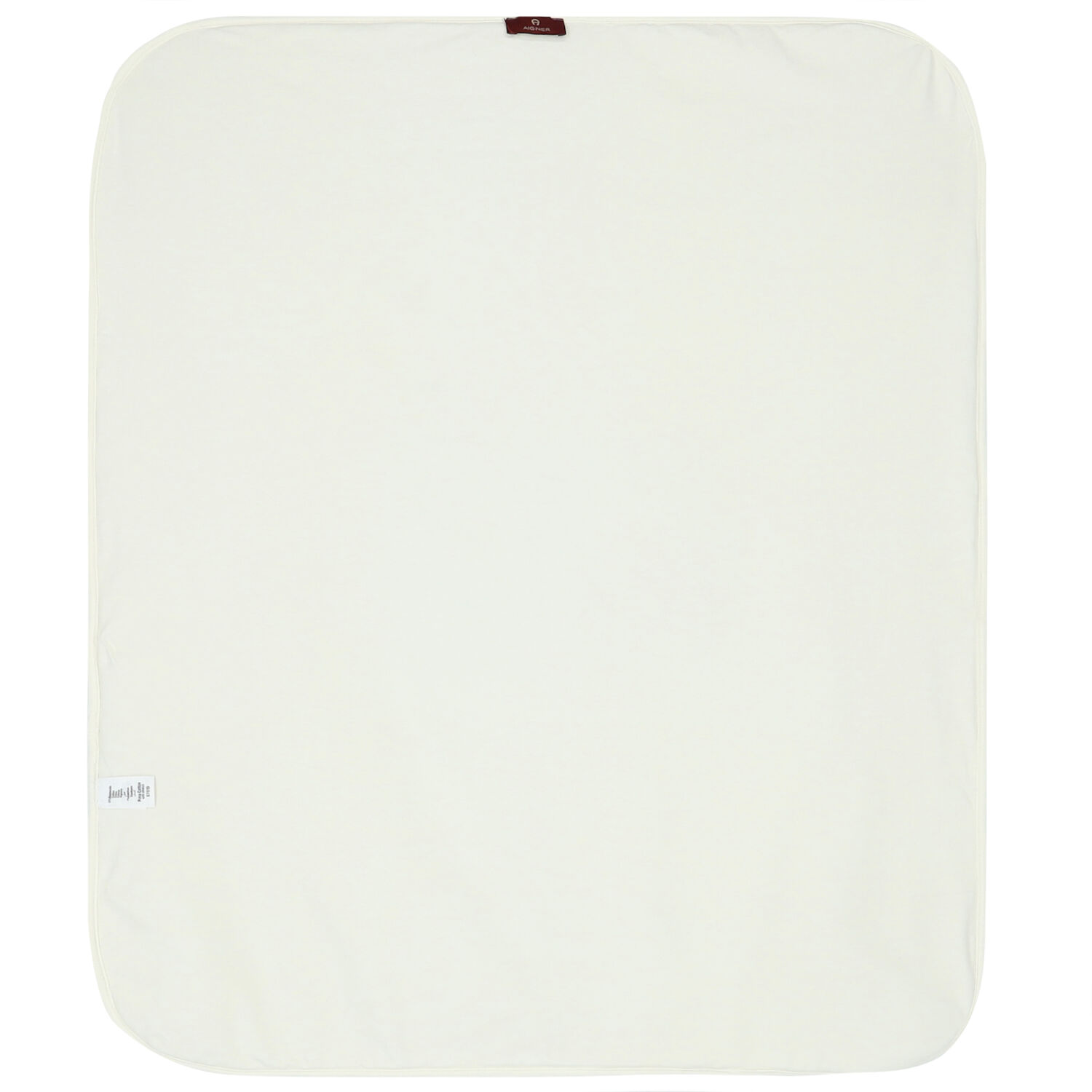 بطانية بالشعار باللون العاجي والذهبي, 1, hi-res